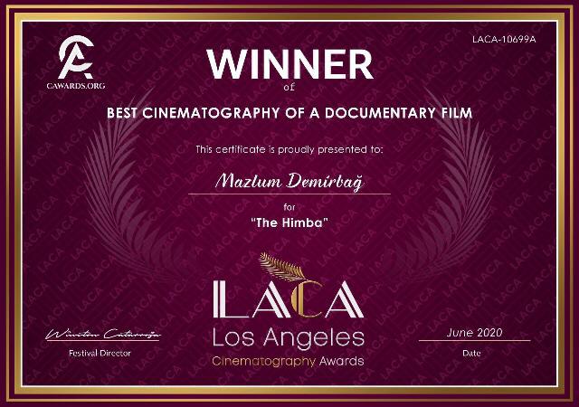 TRT’nin "Himbalar" belgeseli ABD’den  iki büyük ödülle döndü